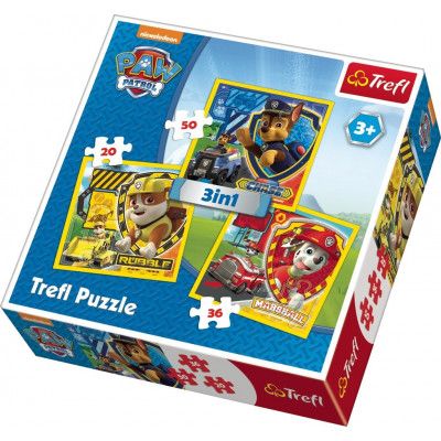 Trefl Paw Patrol Pussel 3 i 1 34839