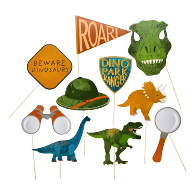 Fotoprops Dinosaurier - 10-pack