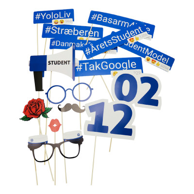 Fotoprops DK Student Blå