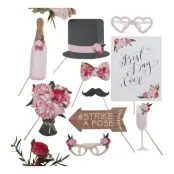 Fotoprops på Pinne Retro Bröllop