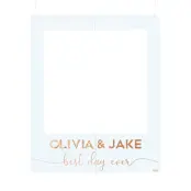 Fotoprops Polaroid Fotoram Bröllop