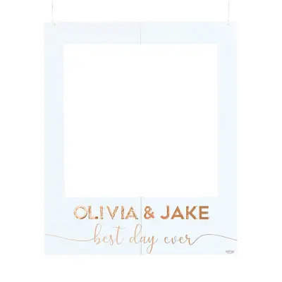 Fotoprops Polaroid Fotoram Bröllop