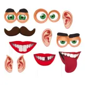 Fotoprops Roliga Figurer