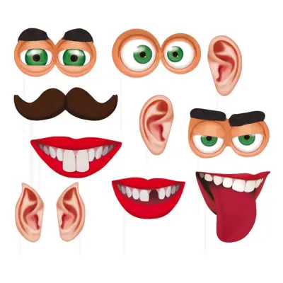 Fotoprops Roliga Figurer