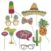 Fotoprops Sommarfest - 10-pack