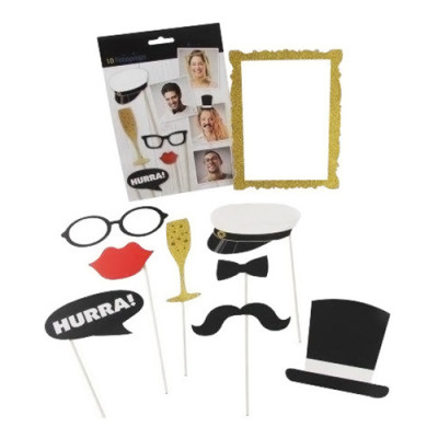 Fotoprops Studentmössa - 10-pack