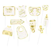 Hello Baby Fotoprops till Baby Shower