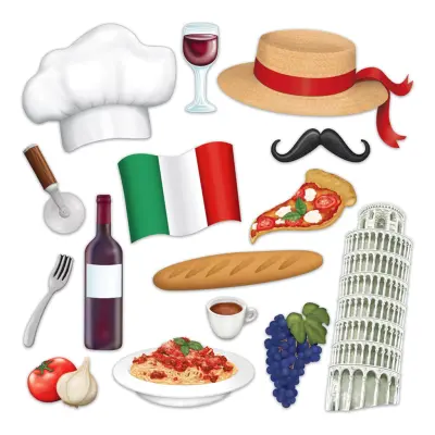 Fotoprops Italienare - 15-pack