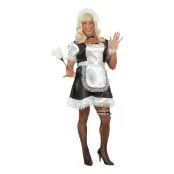 French Maid Dragqueen Maskeraddräkt - One size
