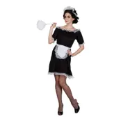 Klassisk French Maid Budget Maskeraddräkt - Small