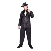 20-tals Gangsterboss Maskeraddräkt - Medium