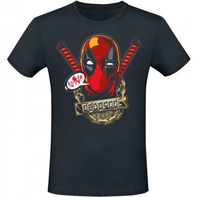 Deadpool - Marvel T-shirt - Gangster - S XXL - för Herr - svart