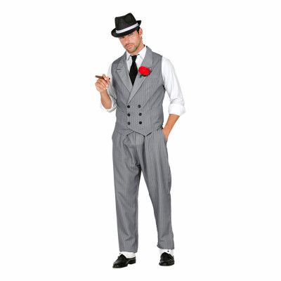 Gangster Maskeraddräkt - XX-Large