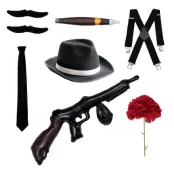 Gangster Svart Tillbehörskit