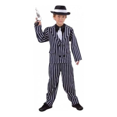 Gangsterboss Barn Maskeraddräkt - Small