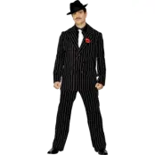 Gangsterkostym-dräkt M