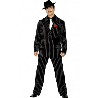 Gangsterkostym-dräkt M