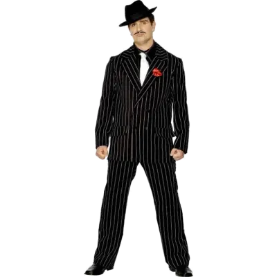 Gangsterkostym-dräkt M