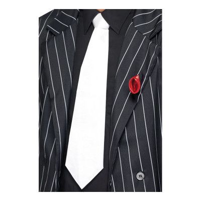 Gangsterslips Vit - One size