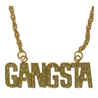 Guldhalsband Gangsta