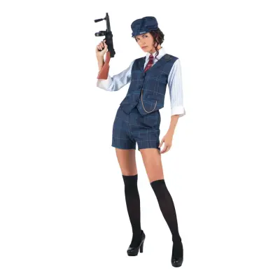 Irländsk Gangster Dam Maskeraddräkt - Medium