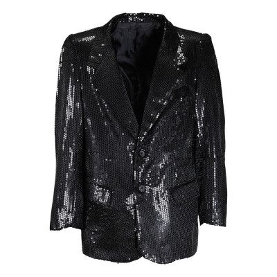 Paljettkavaj Svart - Medium