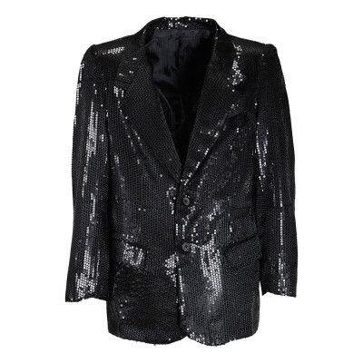 Paljettkavaj Svart - X-Large