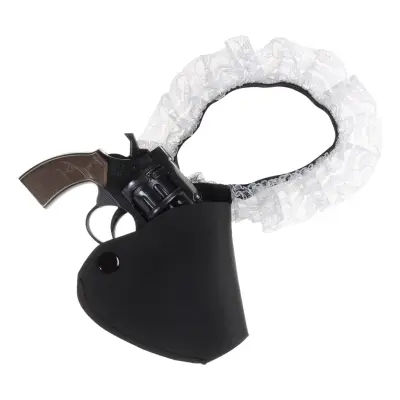 Strumpeband med Revolver - One size