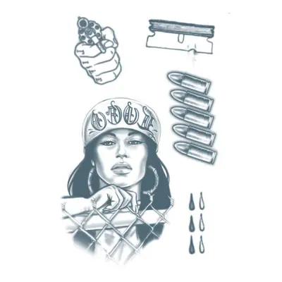 Tatueringar Fängelse - 5-pack