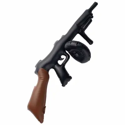 Uppblåsbar Tommy Gun