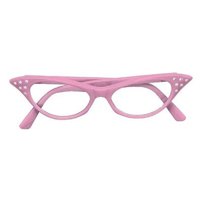 50-tals Glasögon - Rosa