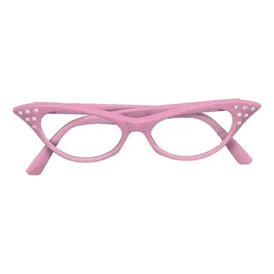 50-tals Glasögon - Rosa