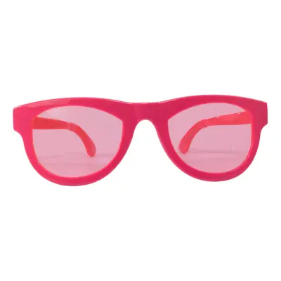 Gigantiska Glasögon Rosa