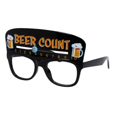 Glasögon Beer Count Svart - One size