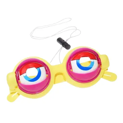 Glasögon Crazy Eyes - Gul