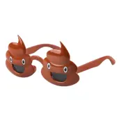 Glasögon Emoji Bajskorv