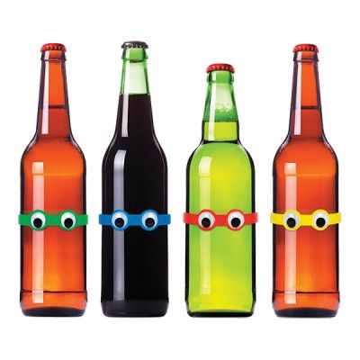 Glasögon Flaskmärken - 4-pack