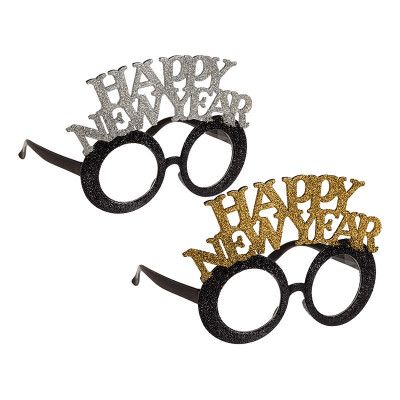 Glasögon Happy New Year Glitter - 1-pack