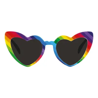 Glasögon Hjärta Flerfärgad - One size