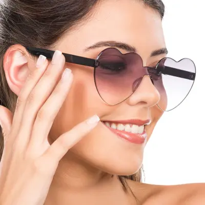 Glasögon Hjärtformade Svart