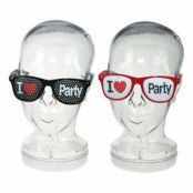 Glasögon I Love Party