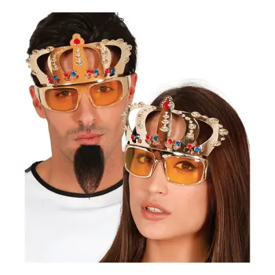 Glasögon med Guldkrona - One size