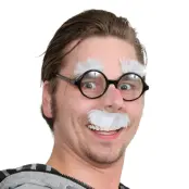 Glasögon med Gumminäsa