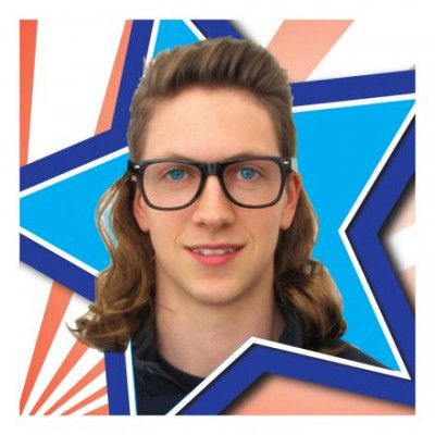 Glasögon med Hockeyfrilla