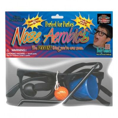 Glasögon med Näsaerobics