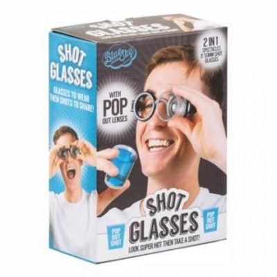 Glasögon med Shotsglas