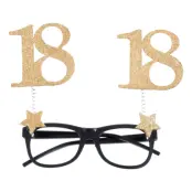 Glasögon med Siffra Guld - 18