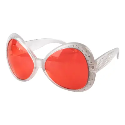 Glasögon med Strass - Silver