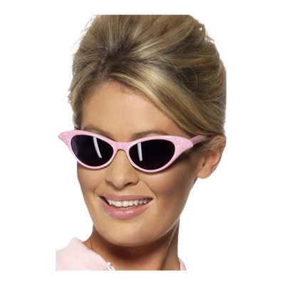Glasögon Rock n Roll Rosa - One size