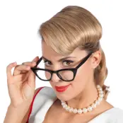 Glasögon Rockabilly Svart